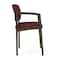 Lesro Lenox Steel Hip Chair Metal Frame, Bronze, RF Nebbiolo Upholstery LS1161 - alternate 3